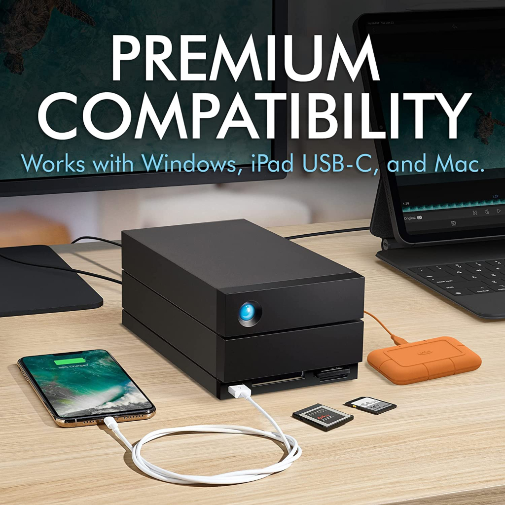Зовнішній жорсткий диск 3.5" 20TB LaCie (STLG20000400) - зображення 6