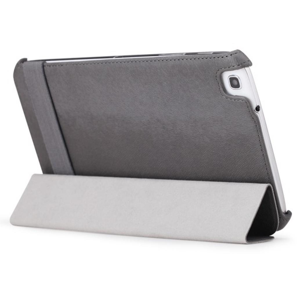 Чохол до планшета Rock Samsung Galaxy Tab3 8.0 T3100 Texture series dark grey (T3100-40018) - зображення 7