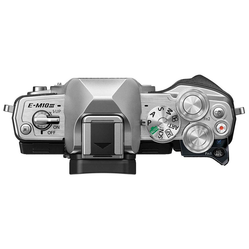 Цифровий фотоапарат Olympus E-M10 mark III 14-150 mm Kit silver/black (V207070SE010) - зображення 3