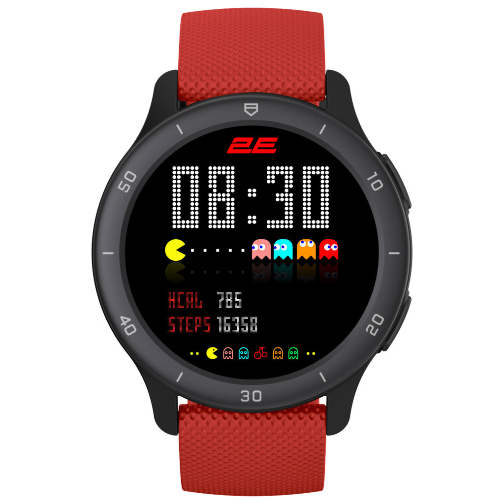 Смарт-годинник 2E Motion GT2 47mm Black-Red (2E-CWW21BKRD) - зображення 2