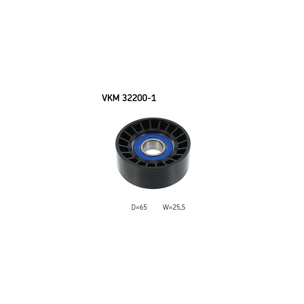 Ролик натягувача ременя SKF VKM 32200-1 - зображення 1