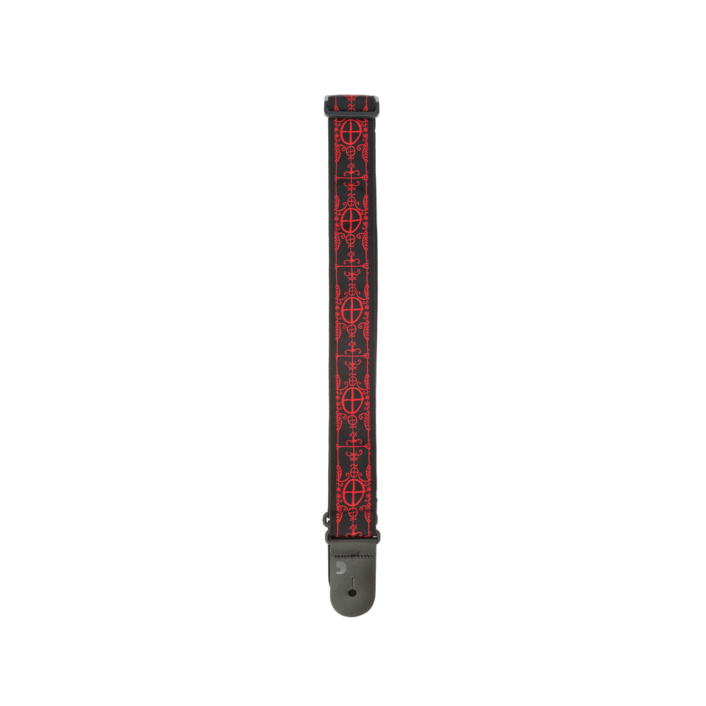 Ремінь для гітари D'Addario Nylon Woven Guitar Strap Voodoo (50A12) - изображение 2