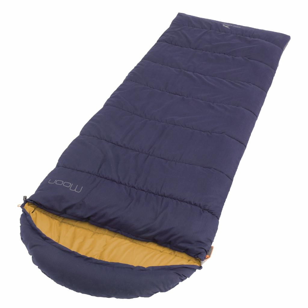 Спальний мішок Easy Camp Moon/+2°C Blue (Right) (928327) - зображення 1