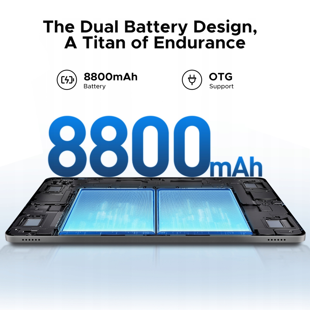 Планшет Doogee T36 12" 8/256GB 4G (LTE) Blue (6923740246917) - изображение 12