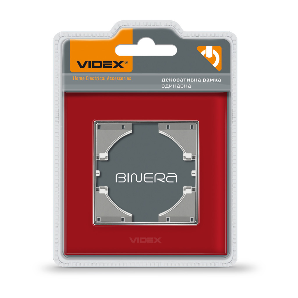 Рамка Videx VF-BNFRG1H-RD - изображение 1