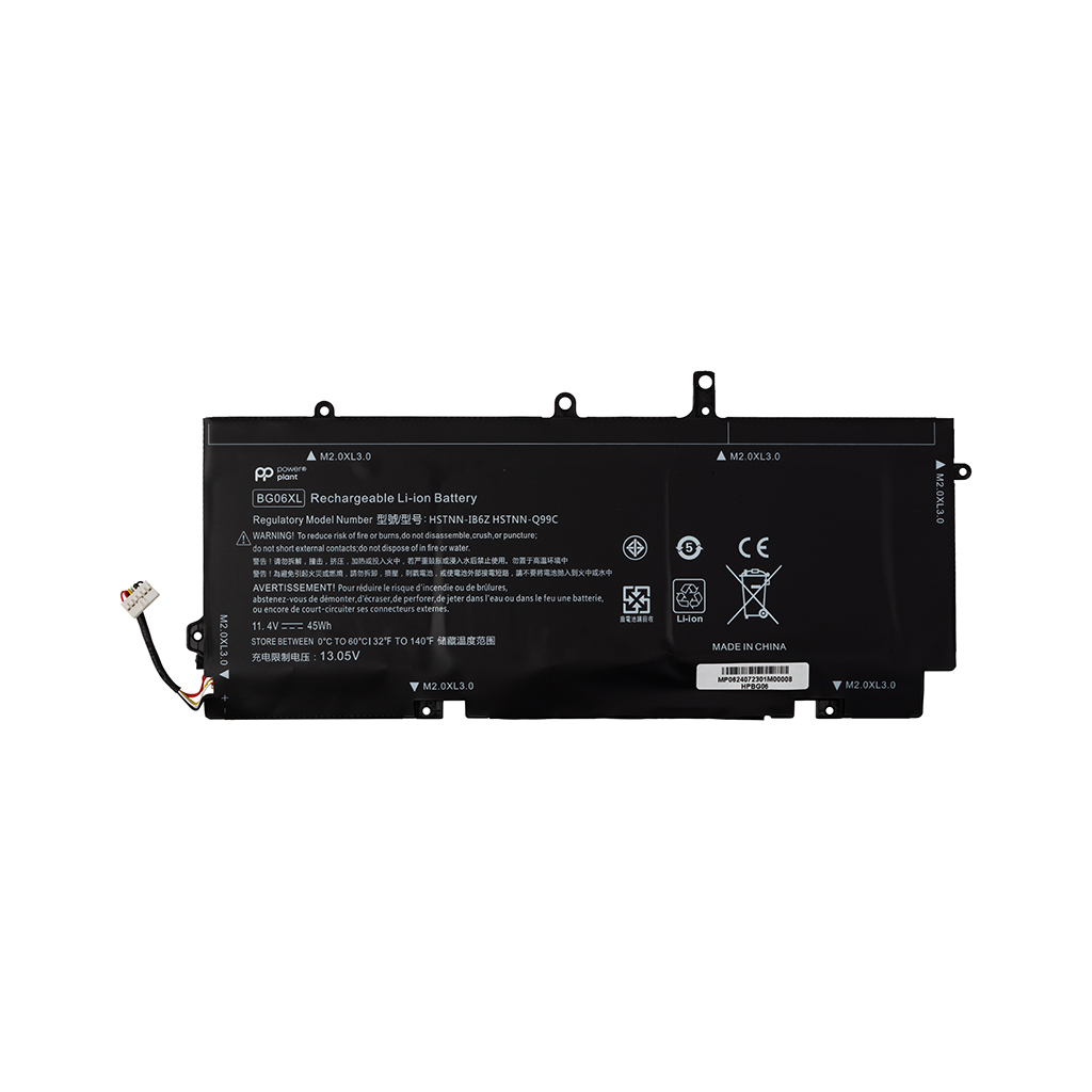 Акумулятор до ноутбука HP Folio1040 G3 (BG06XL) 11.4V 45Wh PowerPlant (NB462322) - зображення 1