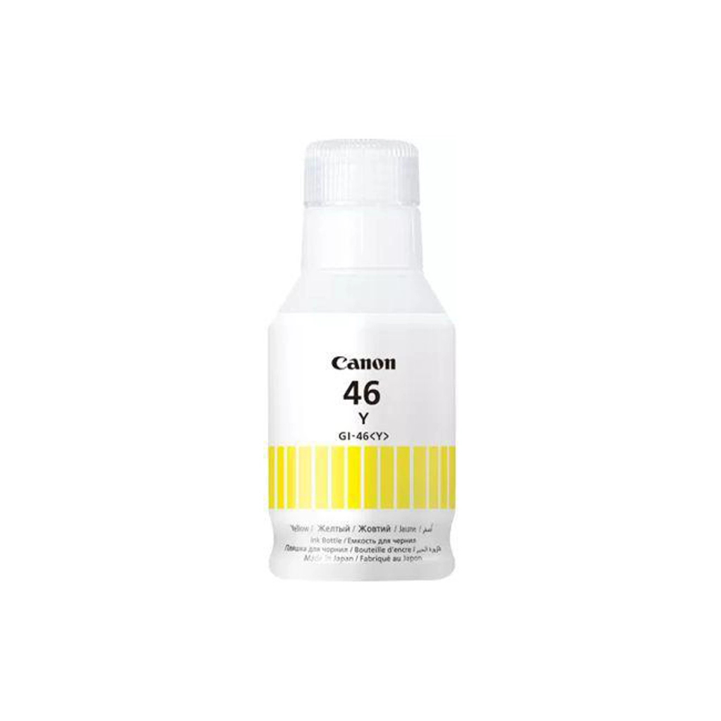 Контейнер з чорнилом Canon GI-46 Yellow 135ml PIXMA MAXIFY GX6040/GX7040 (4429C001) - зображення 1