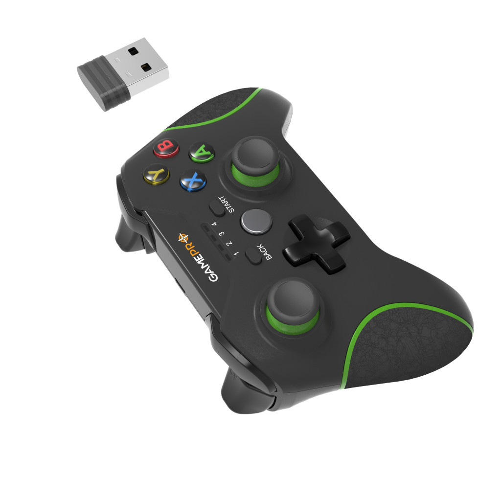 Геймпад GamePro MG650B PS3/Android Wireless Black/Green (MG650B) - зображення 5