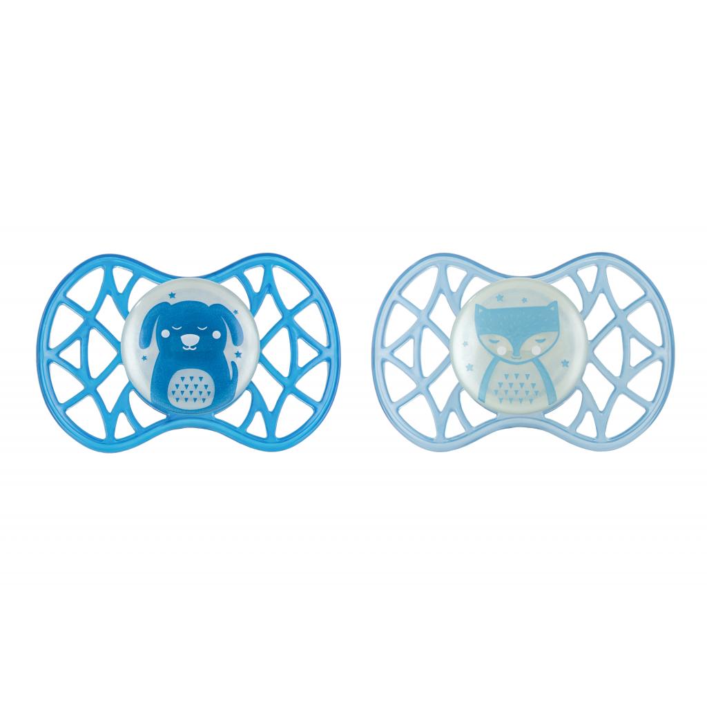 Пустушка Nuvita Air55 Explore 6m+ симетрична (світиться у темряві) (NV7087GM) - зображення 1