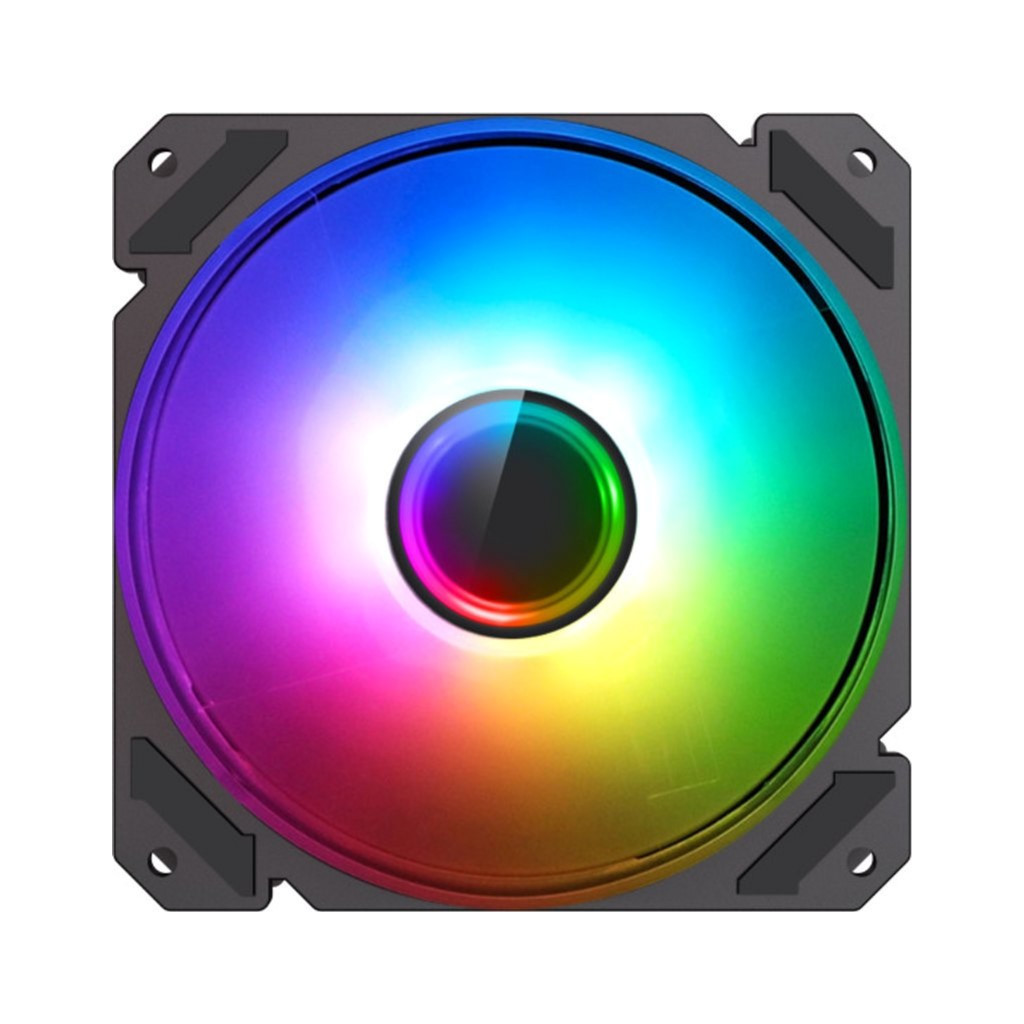 Кулер до корпусу Gamemax FN-12Rainbow-C9-Infinity - зображення 1