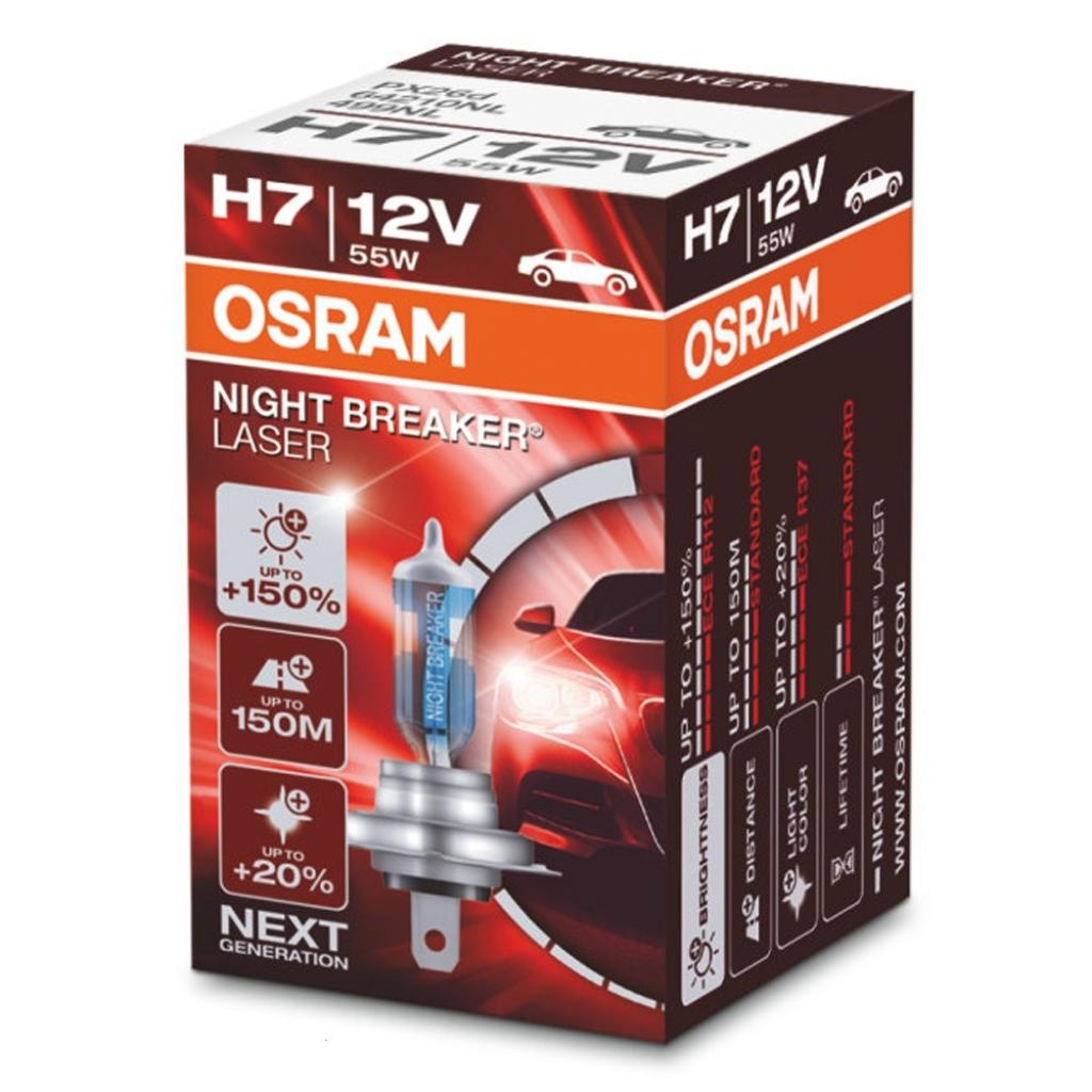 Автолампа Osram галогенова 55W (64210NL) - зображення 2
