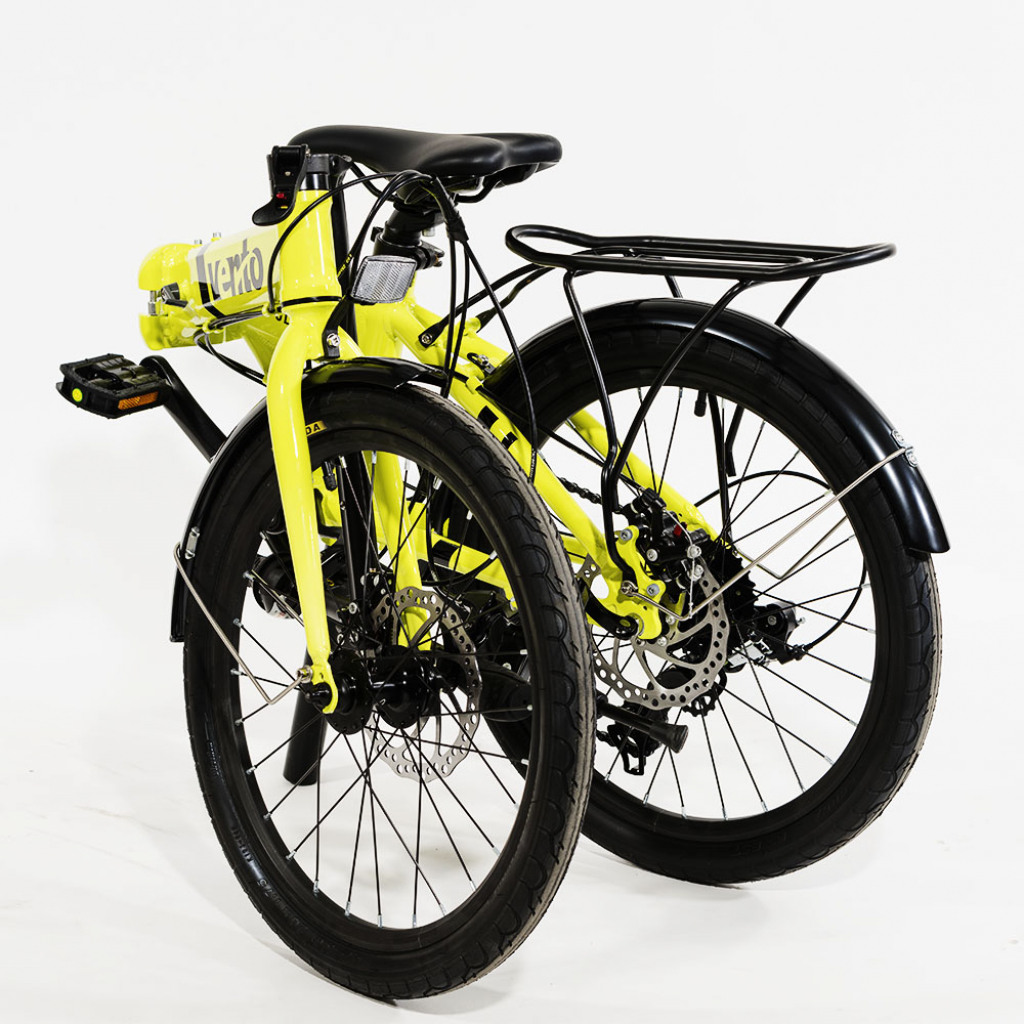 Велосипед Vento Foldy 20" OneSize 2021 Yellow Gloss (117491) - зображення 8