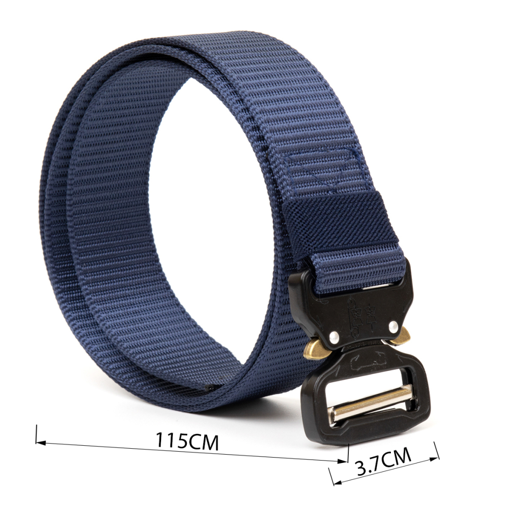 Ремінь Vintage Текстильний Синій (20548) - зображення 3