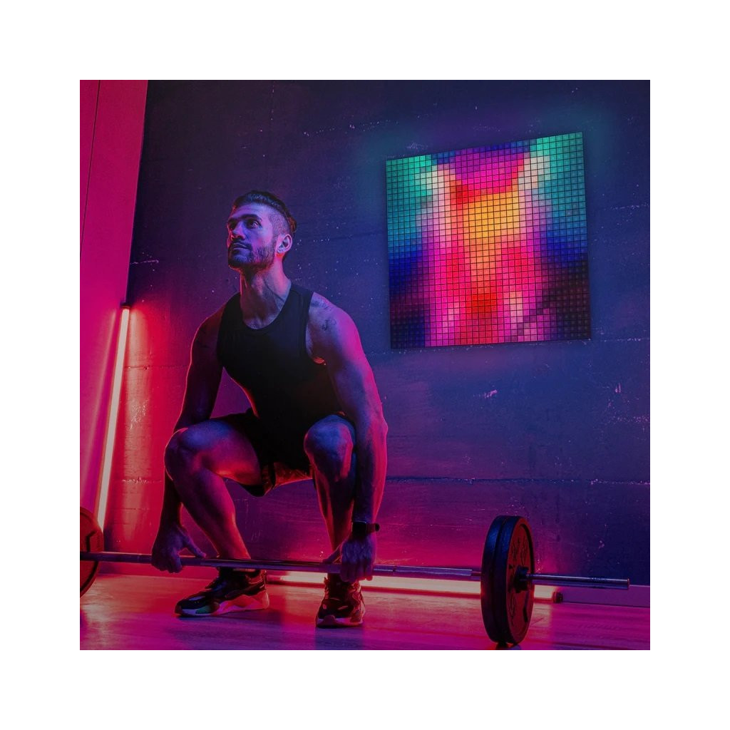 Гірлянда Twinkly Панель Smart LED Squares 3 RGB, Gen II, IP20, 16x16см, for TWQ064STW-07-BEU (TWQ064STW-03-BAD) - зображення 11