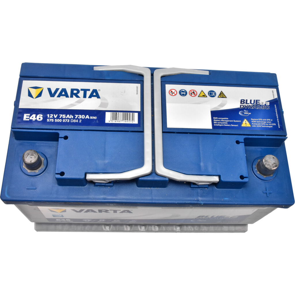 Акумулятор автомобільний Varta Blue Dynamic START-STOP 75Ah (575500073) - зображення 2