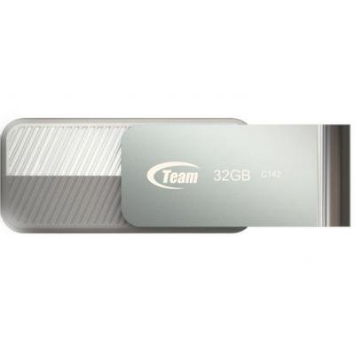 USB флеш накопичувач Team 32GB C143 White USB 3.0 (TC143332GW01) - зображення 1