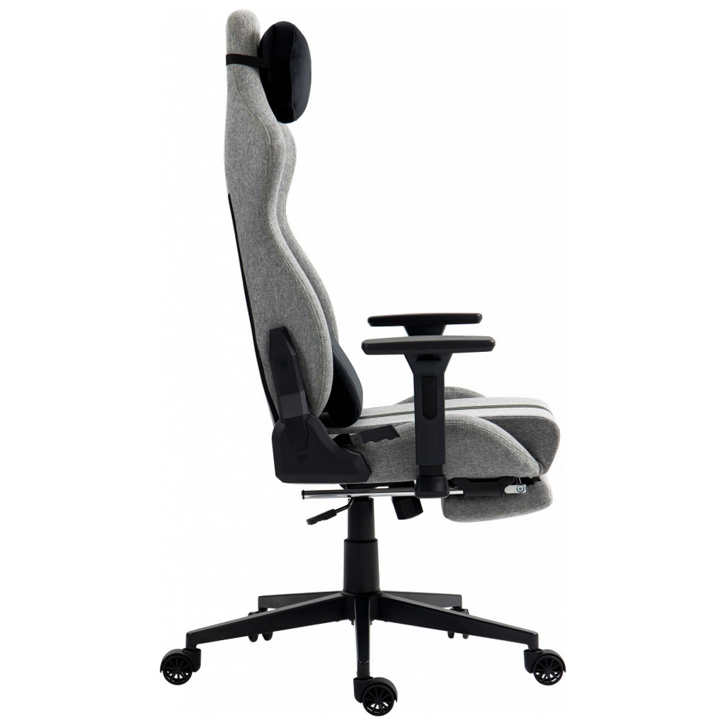 Крісло ігрове GT Racer X-2309 Gray (X-2309 Fabric Gray) - зображення 3
