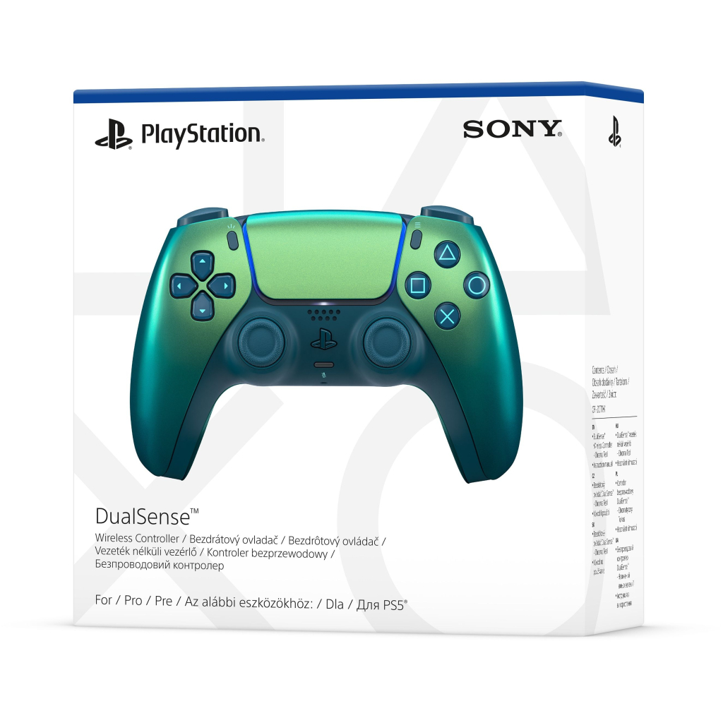 Геймпад Sony Playstation DualSense Bluetooth PS5 Chrome Teal (1000044461) - зображення 5