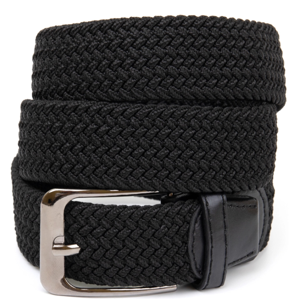 Ремінь Vintage Текстильний чоловічий Чорний (20525) - зображення 3