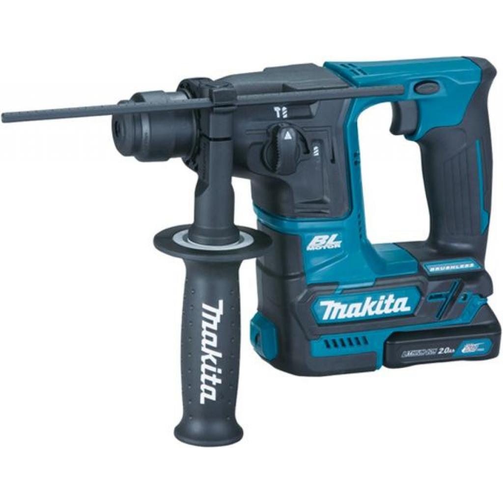 Перфоратор Makita SDS-Plus CXT Slider, 2Аг х 2шт, кейс, аксесуари (HR166DWAE1) - зображення 1