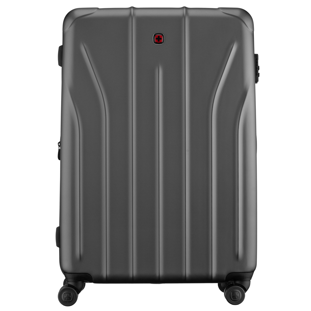 Валіза Wenger Oryson, велика, пластик, 4 колеса, сіра (653210) - зображення 4