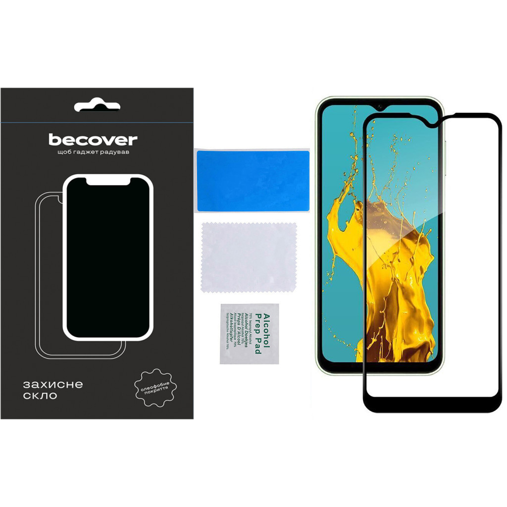 Скло захисне BeCover Samsung Galaxy A15 SM-A155 Black (710511) - зображення 4