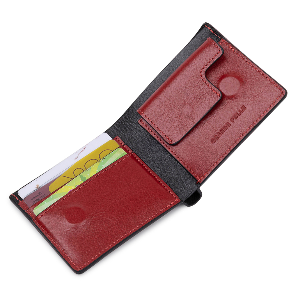 Гаманець Grande Pelle Чорний (11551) - зображення 5