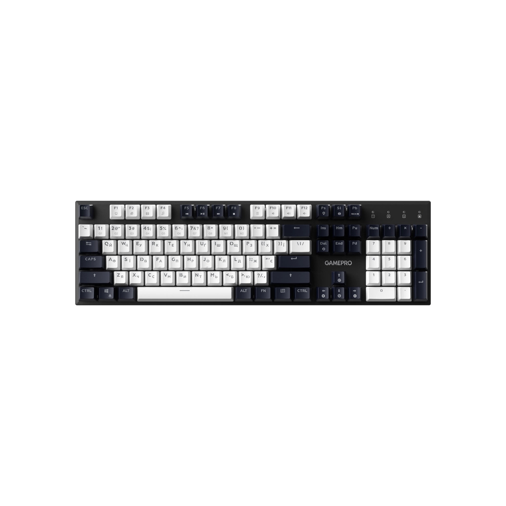 Клавіатура GamePro Genesis Metallic MK144B Outemu Red Switch USB UA Black (MK144B) - зображення 6