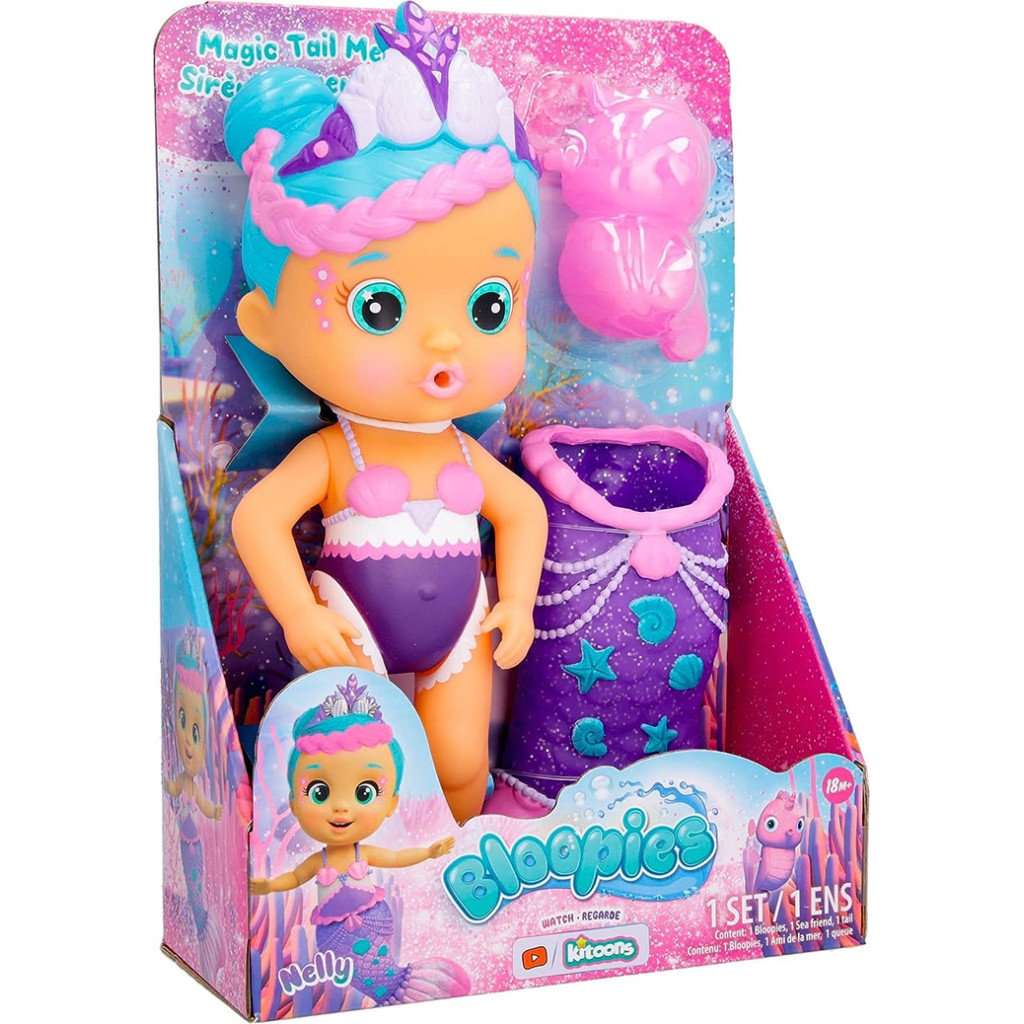 Лялька Bloopies серії Чарівний хвіст W2 – Русалонька Неллі (908741) - зображення 6