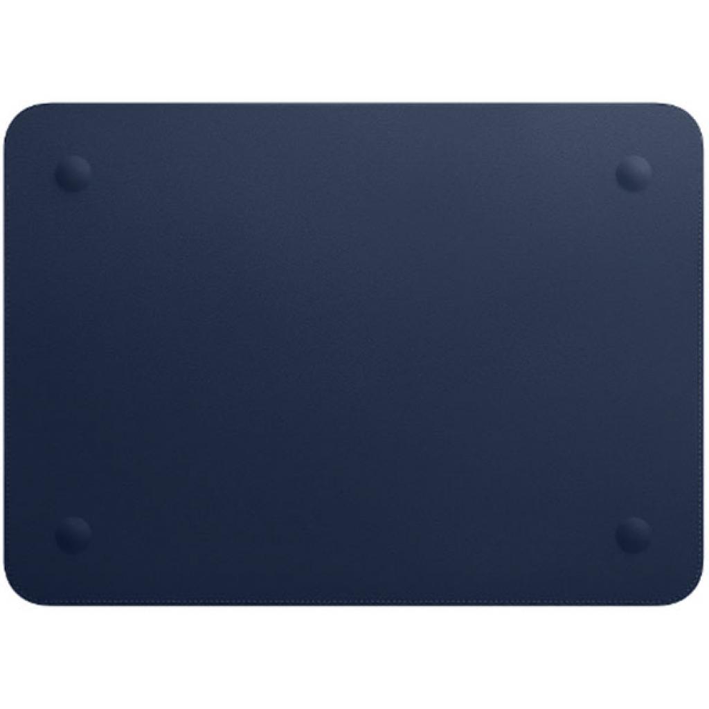 Чохол до ноутбука Apple 13" MacBook Pro, Leather Sleeve, Midnight Blue (MRQL2ZM/A) - зображення 2