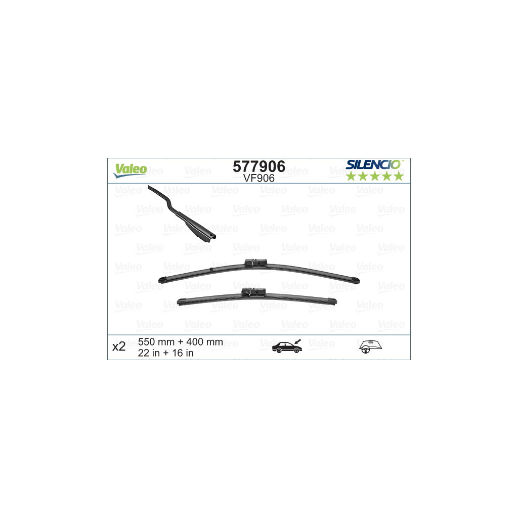 Щітка склоочисника Valeo 577906 - зображення 1