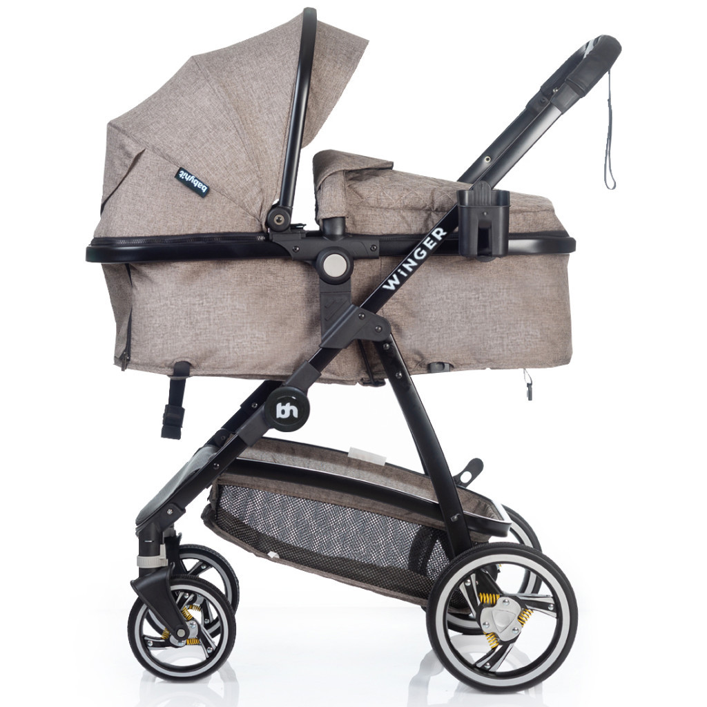 Коляска BabyHit Winger Brown трансформер (73554) - зображення 5