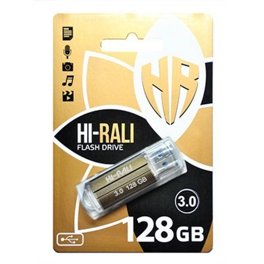 USB флеш накопичувач Hi-Rali 128GB Corsair Series Bronze USB 3.0 (HI-128GBCOR3BR) - зображення 1