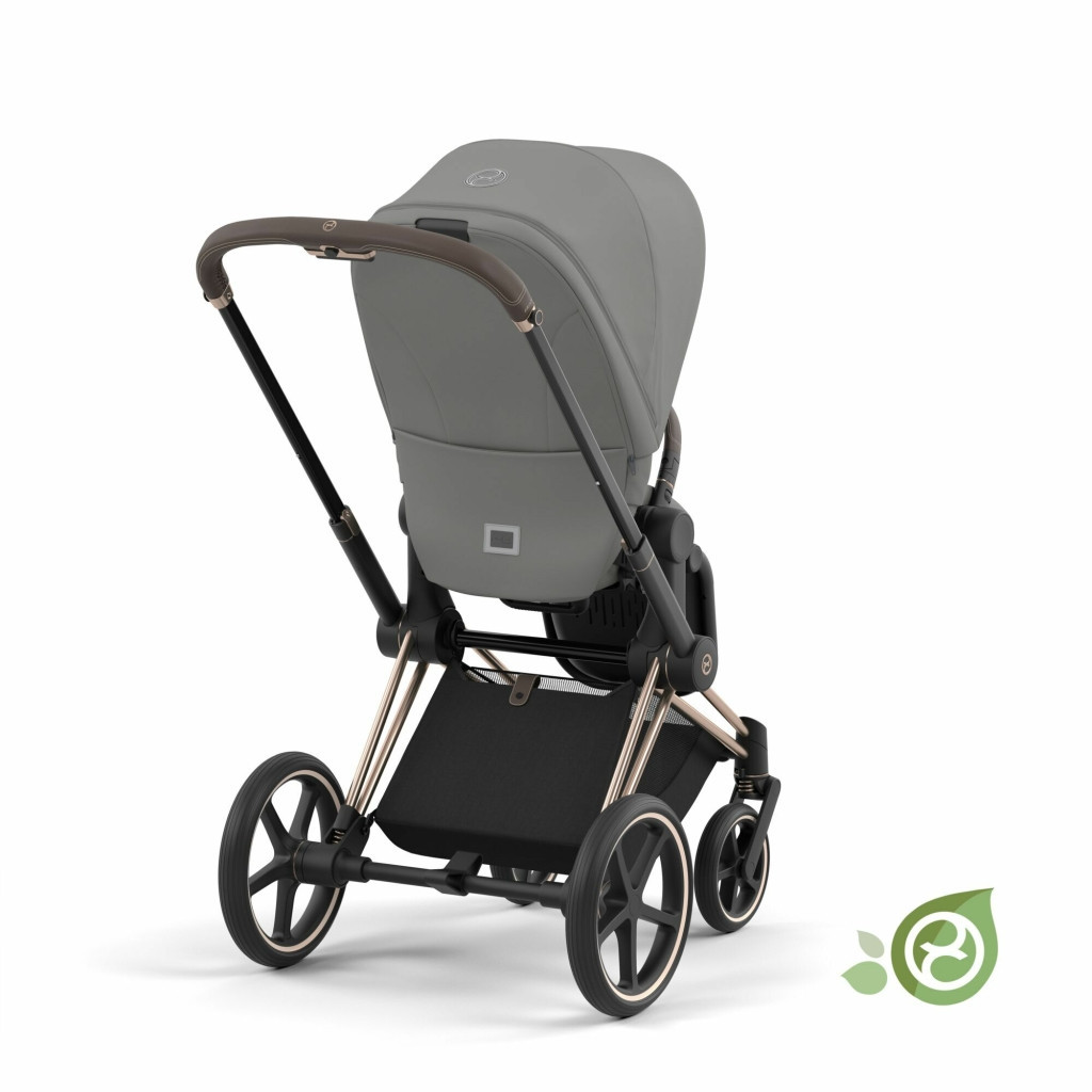 Набір текстилю для коляски Cybex Priam Pearl Grey (521003745) - зображення 4