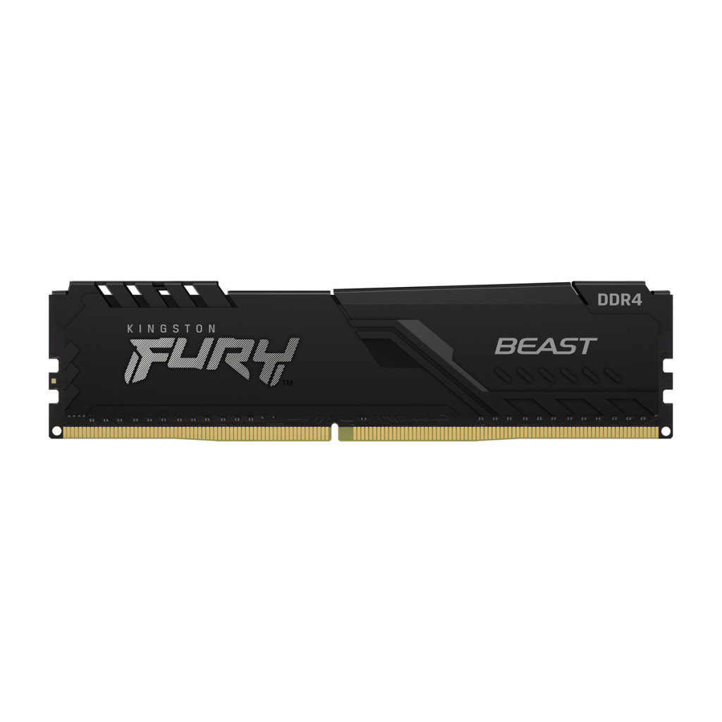 Модуль пам'яті для комп'ютера DDR4 16GB (2x8GB) 3000 MHz Fury Beast Black Kingston Fury (ex.HyperX) (KF430C15BBK2/16) - зображення 4