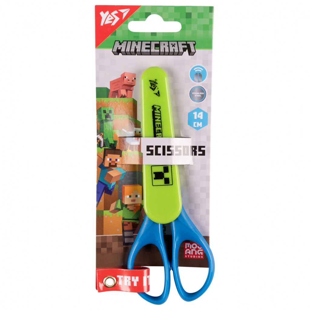 Ножиці Yes Minecraft 14 см у футлярі (480448) - зображення 4