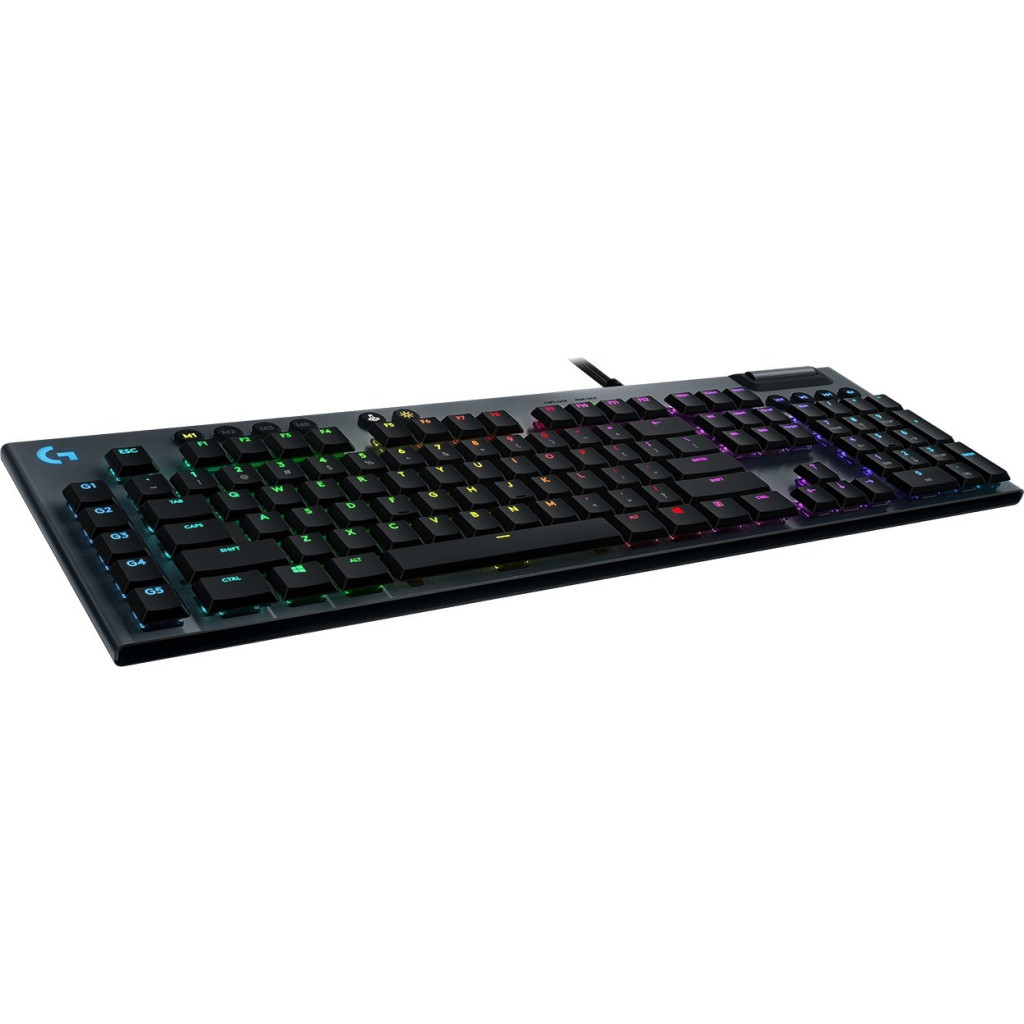 Клавіатура Logitech G815 Lightsync RGB Mechanical GL Linear USB UA Black (920-009008) - зображення 3