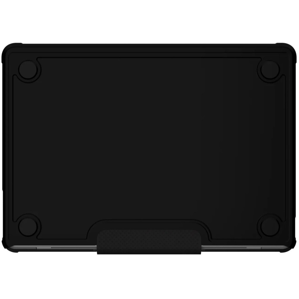 Чохол до ноутбука UAG 13" Apple MacBook AIR 2022 Lucent, Black/Black (134008114040) - зображення 8