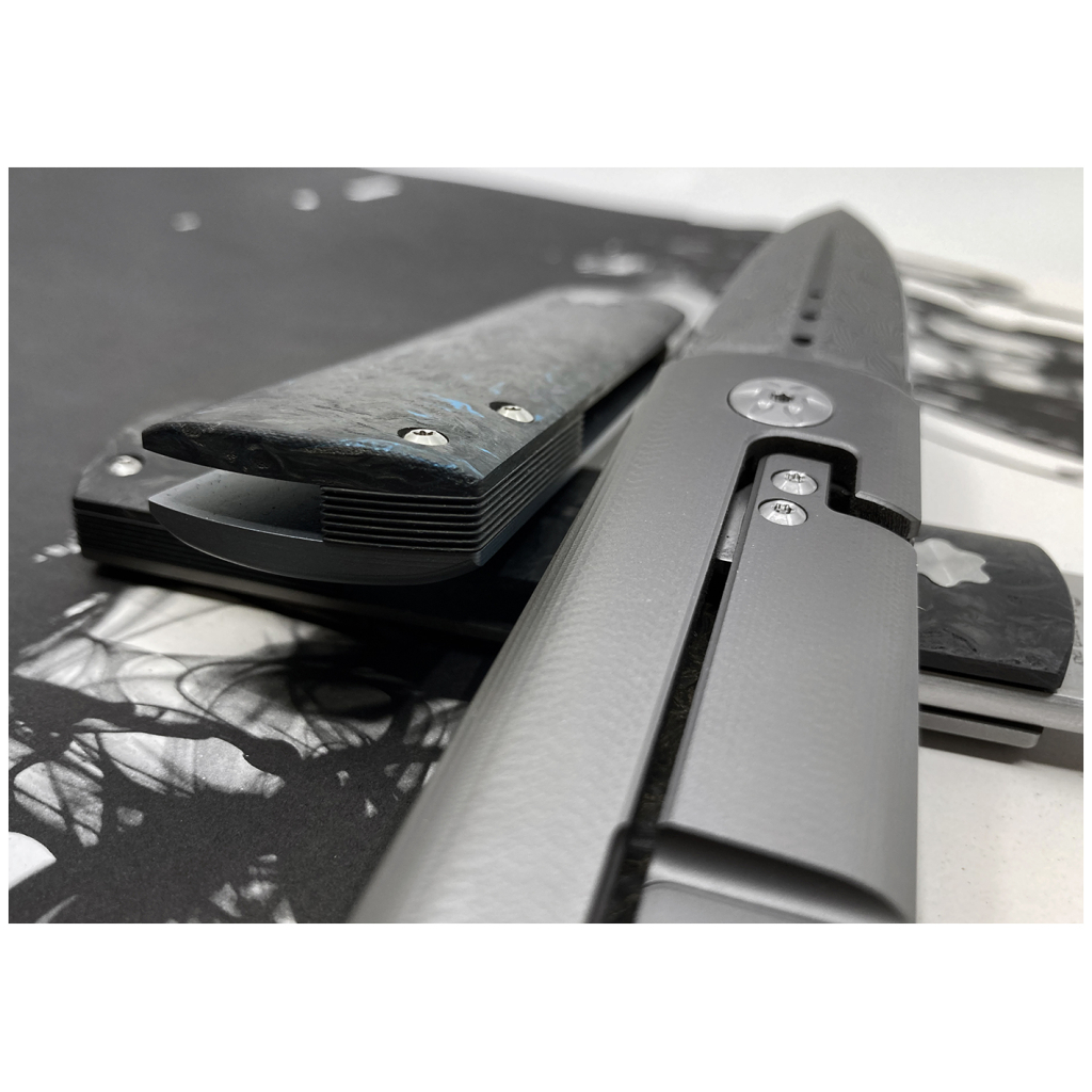 Ніж Maserin Daga, Elmax, fat carbon, золотистий (372/G) - зображення 9