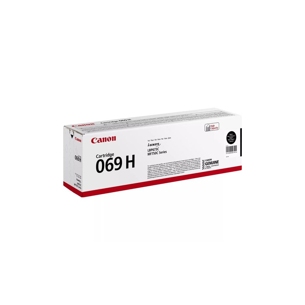 Картридж Canon 069H Black 7.6K (5098C002) - зображення 4