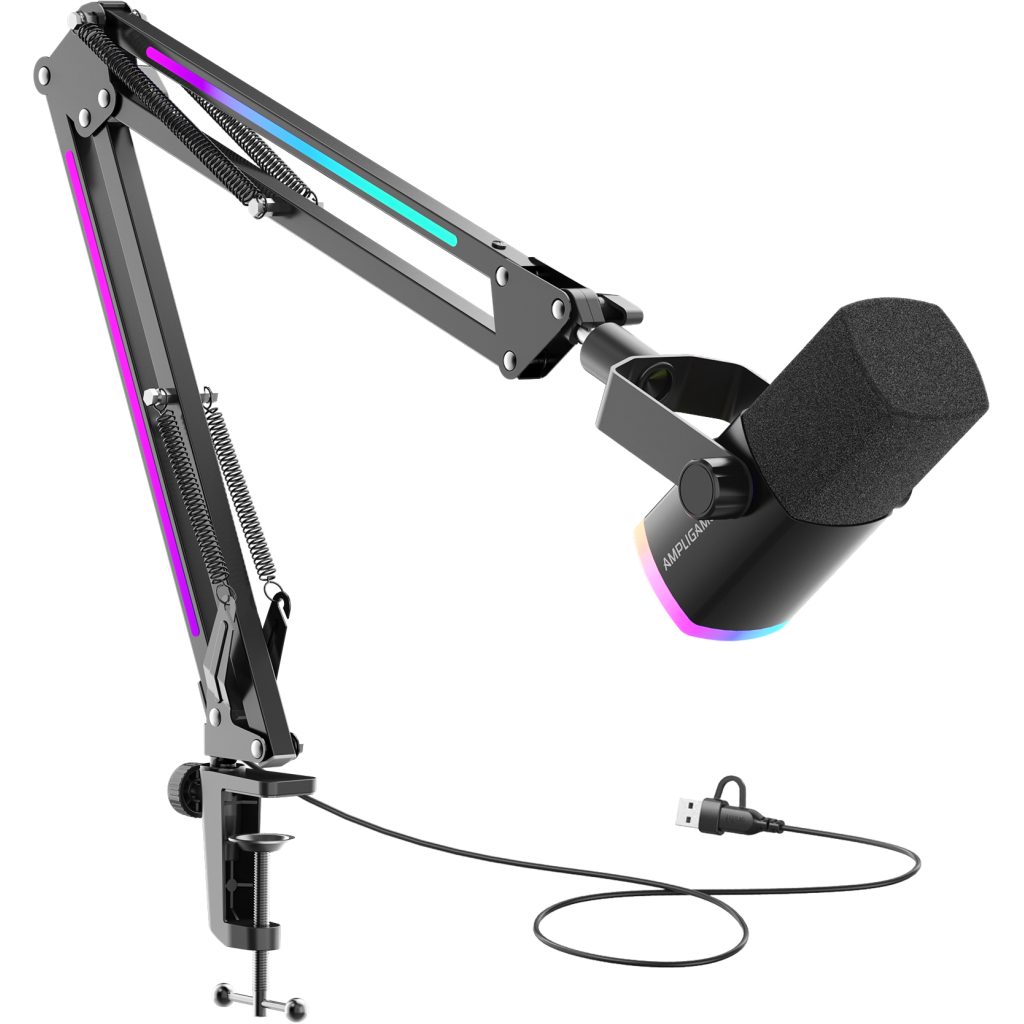 Мікрофон Fifine AM8PROT USB/XLR Black (AM8PROT) - зображення 2