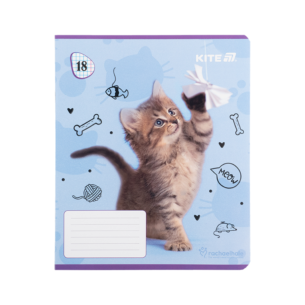 Зошит Kite Rachael Hale, 18 аркушів, клітинка (R25-236) - изображение 5