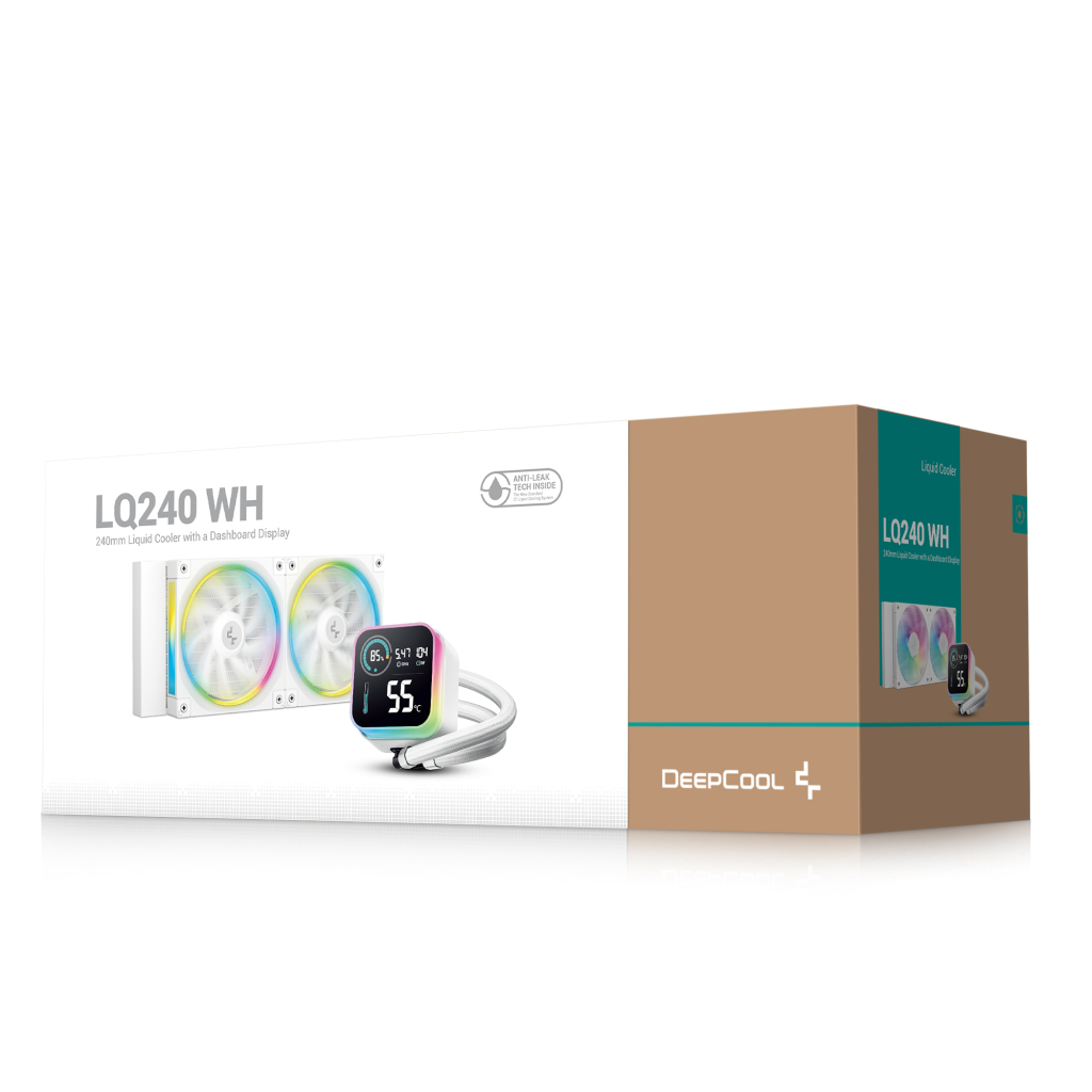 Система рідинного охолодження Deepcool LQ240 White (R-LQ240-WHDSMC-G-1) - зображення 6