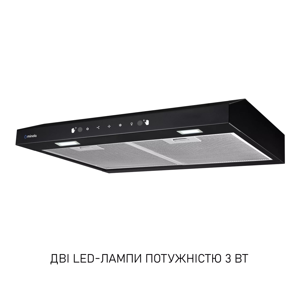 Витяжка кухонна Minola HPLS 612 BL - изображение 5
