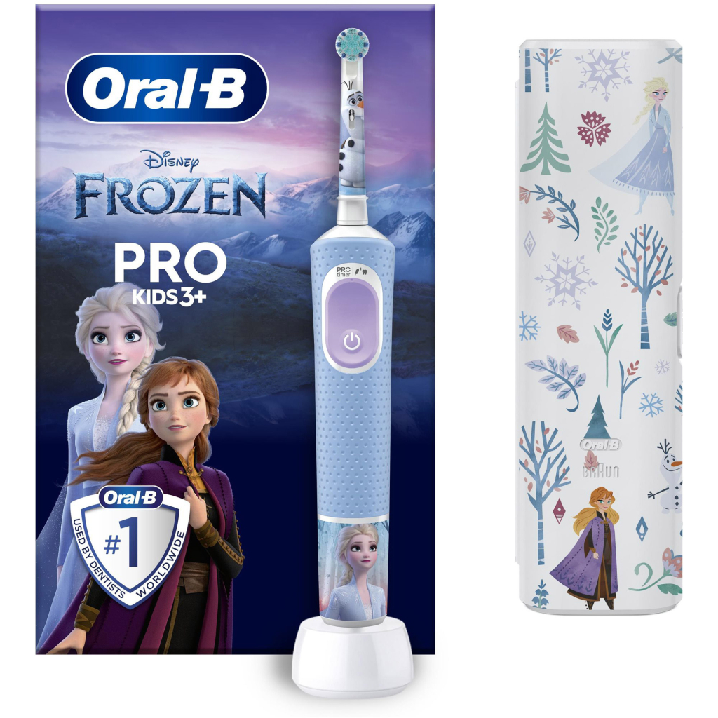 Електрична зубна щітка Oral-B D103.413.2KX Frozen - зображення 1