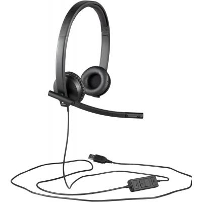 Навушники Logitech H570e USB Headset Stereo (981-000575) - зображення 6