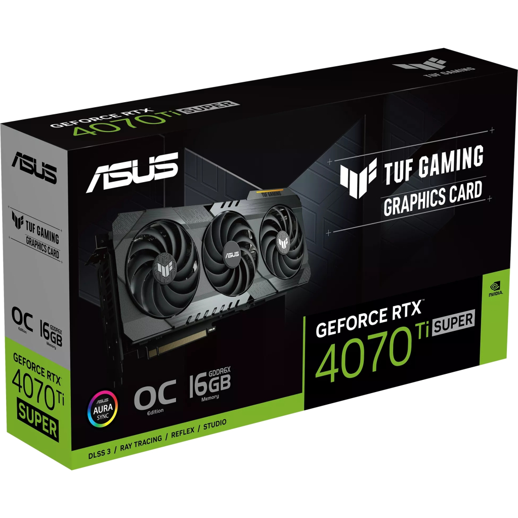Відеокарта ASUS GeForce RTX4070Ti SUPER 16Gb TUF OC OG GAMING (TUF-RTX4070TIS-O16G-OG-GAMING) - зображення 11