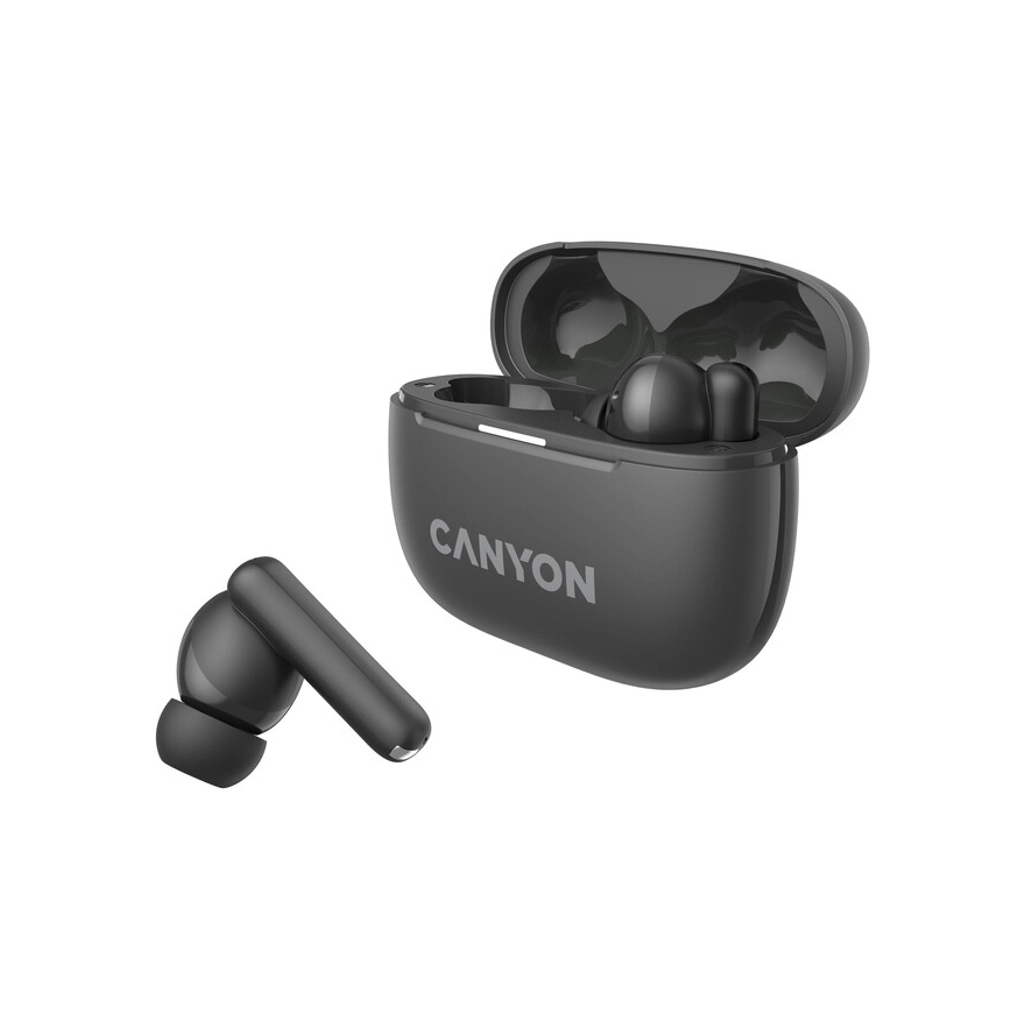 Навушники Canyon TWS-10 OnGo ANC ENC Graphite (CNS-TWS10B) - зображення 2