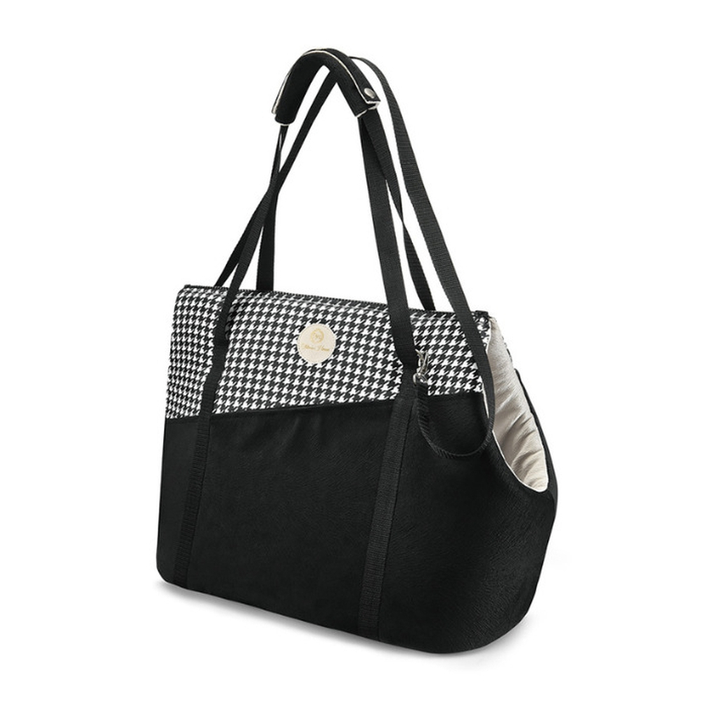 Переноска для тварин Chloe's Home Vienne 53х19х32 см чорна (CLH1158) - зображення 1