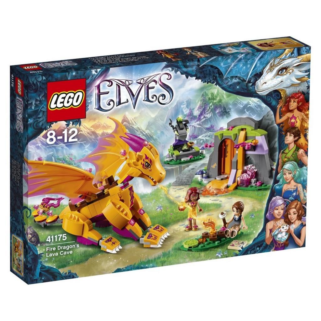 Конструктор LEGO Elves Лава печера дракона вогню (41175) - зображення 1